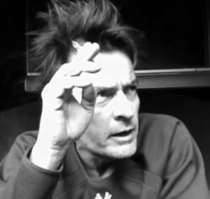 Charlie Sheen e liquide