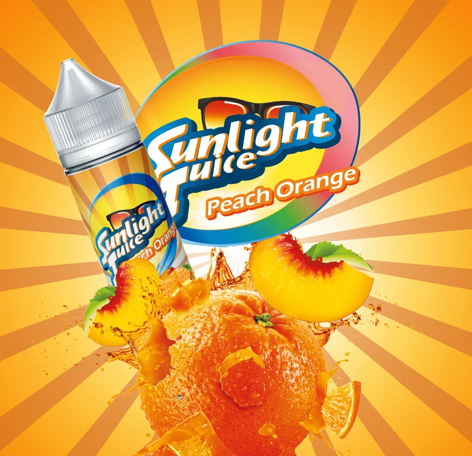SUNLIGHT JUICE –ORANGE PEACH – 50ml