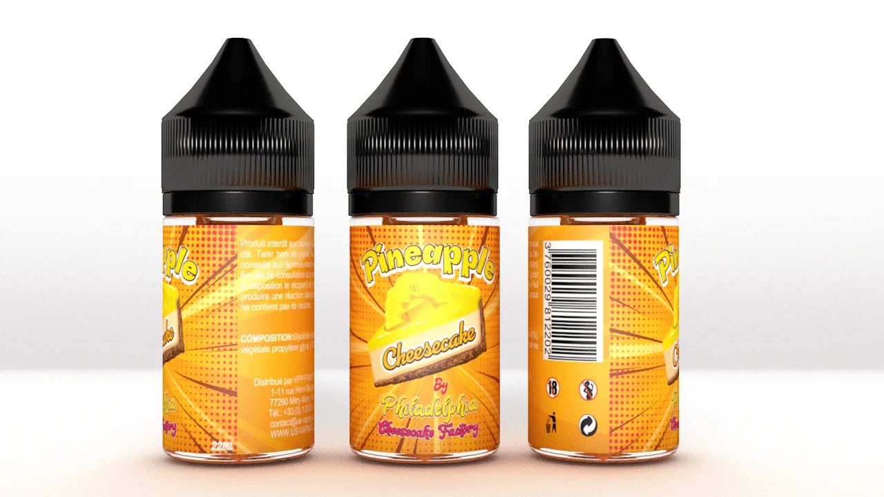 PHILADELPHIA CHEESECAKE FACTORY – PINEAPPLE CHEESECAKE – 22ML