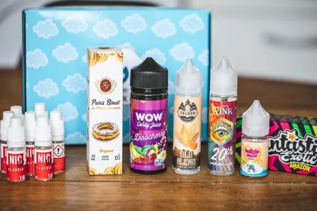 une liquidbox avec des eliquides savoureux