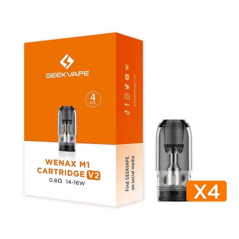 Cartouche Wenax M1 V2 Geekvape x4 (Abonnement mensuel -3%)
