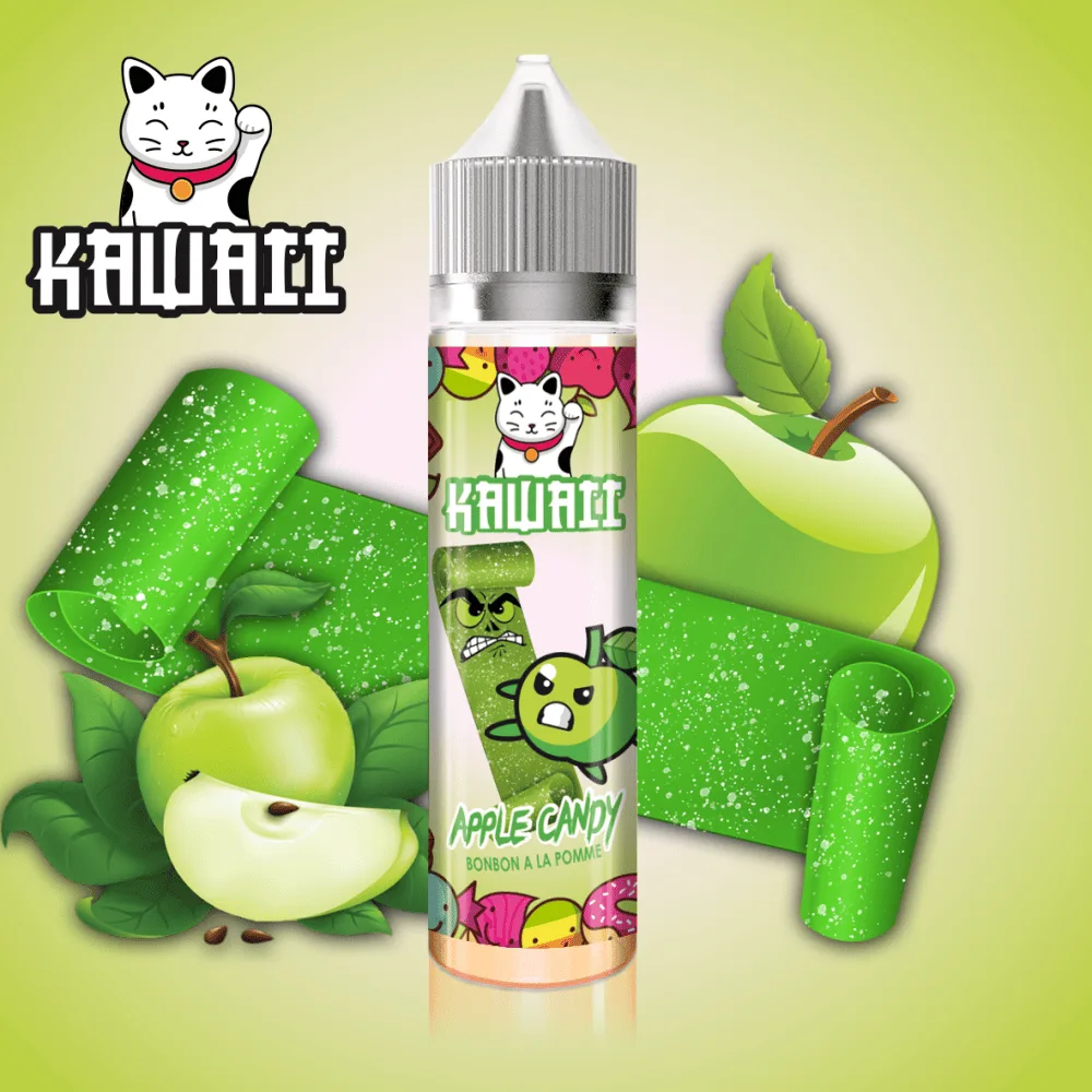 Apple candy Kawaii 50ml (Abonnement mensuel -3%)