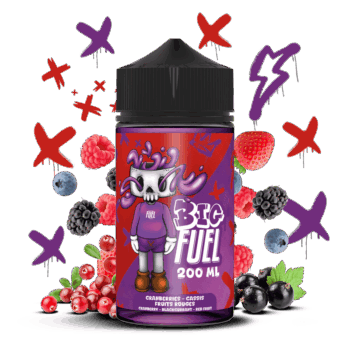 Cranberries cassis fruits rouges Big fuel 200ml