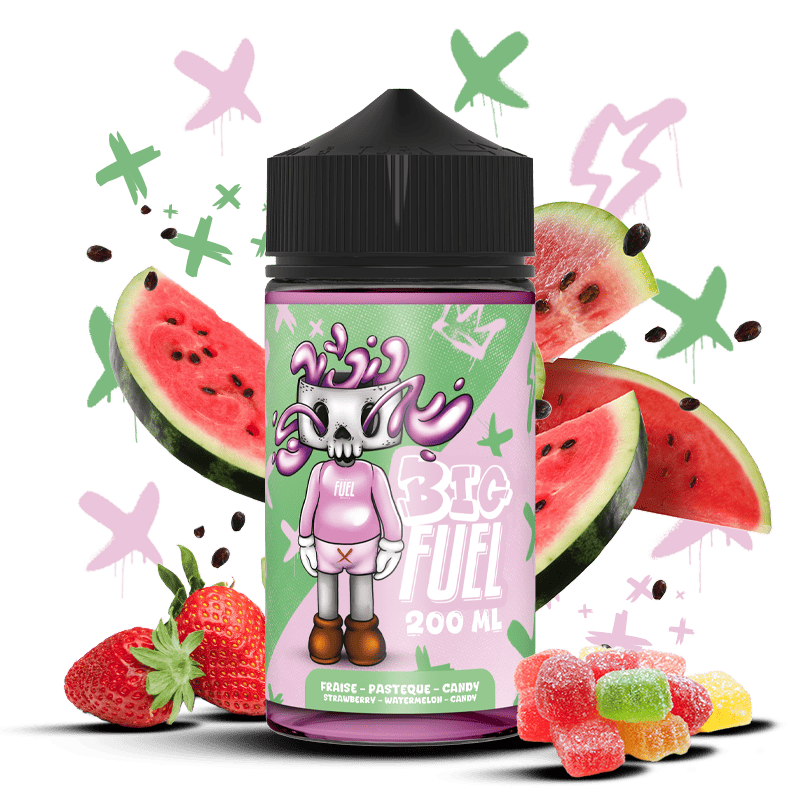 Fraise pastèque candy Big fuel 200ml