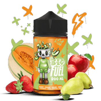 Fraise pomme melon poire Big fuel 200ml