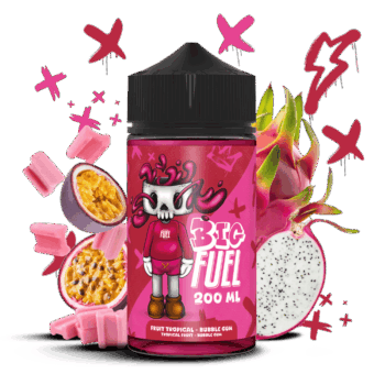 Fruit tropical bubble gum Big fuel 200ml