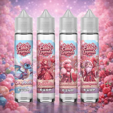 Box découverte Candy Legends 50ml x4