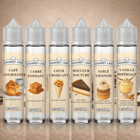 Box découverte Gourmet chef 50ml x6