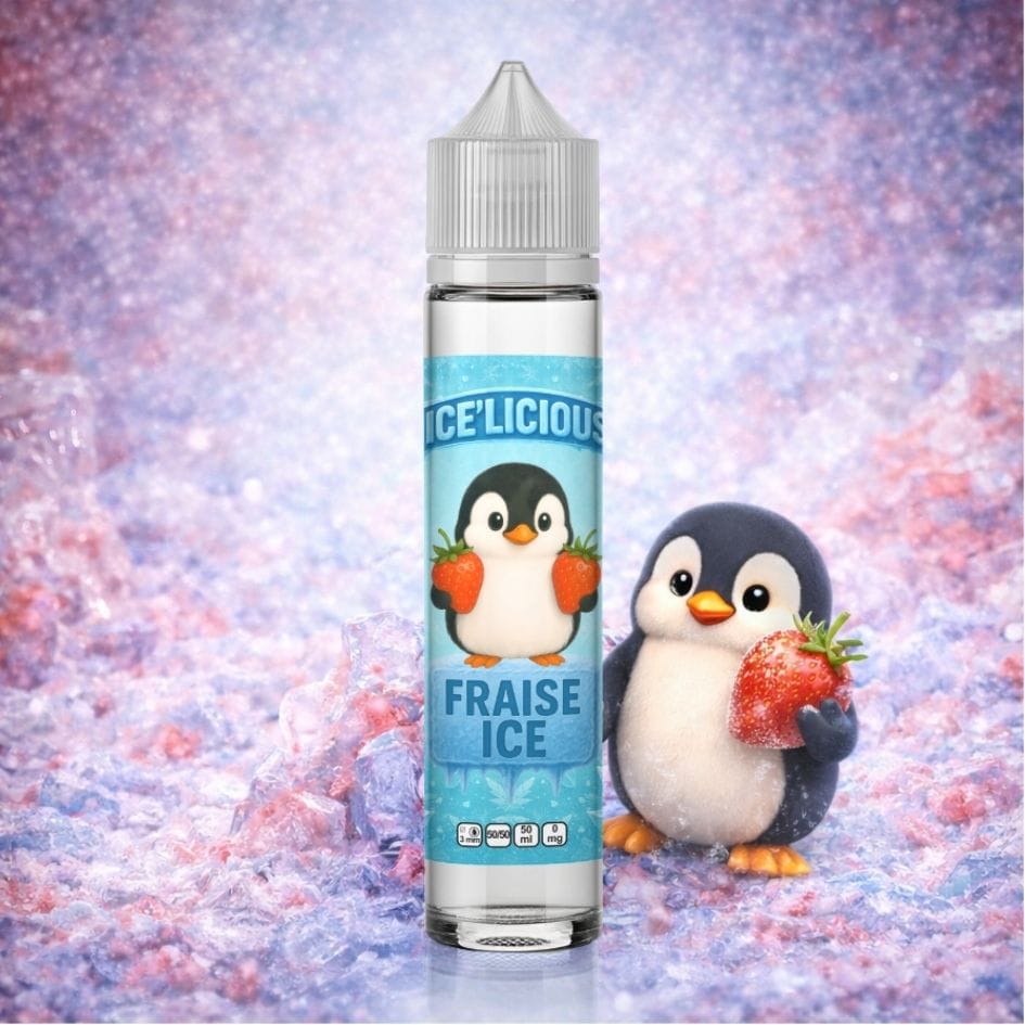 Fraise ice Ice’licious 50ml (Abonnement mensuel -3%)