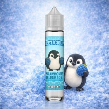 Framboise bleue ice Ice’licious 50ml (Abonnement mensuel -3%)