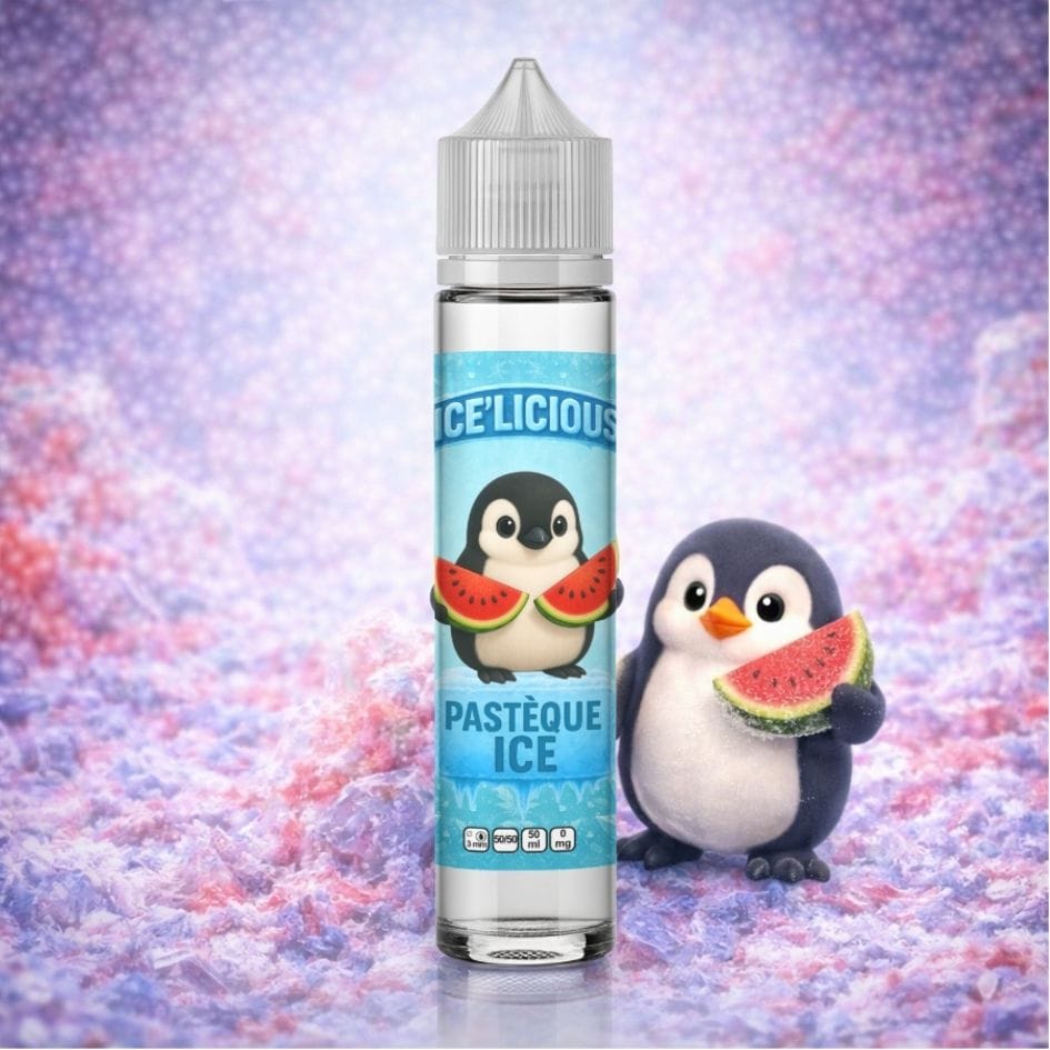 Pastèque ice Ice’licious 50ml (Abonnement mensuel -3%)