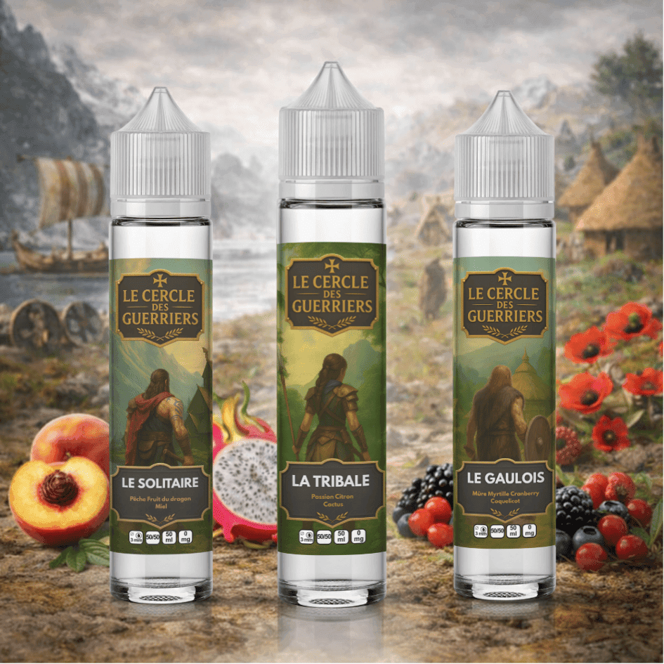 Box découverte Le cercle des guerriers 50ml x3