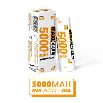 Accu 21700 Maxicell 5000 mAh 30A